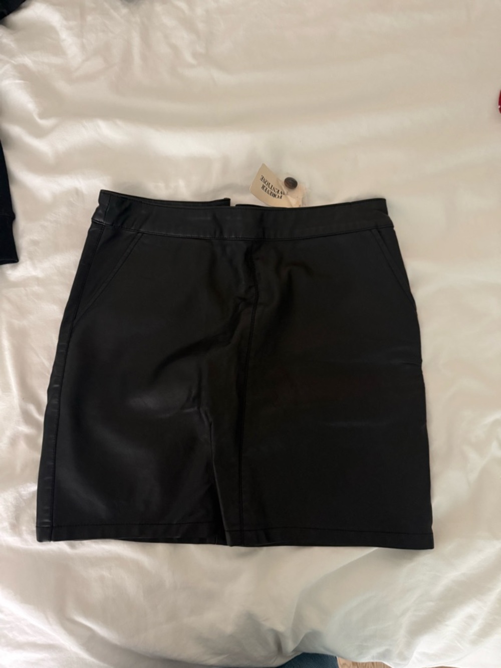 BNWT Faux Leather Mini Skirt Size M